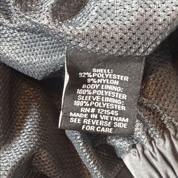 London Fog Men's Iron Gray Lightweight Zip Front Golf Jacket Size L NEW - Picture 10 of 16